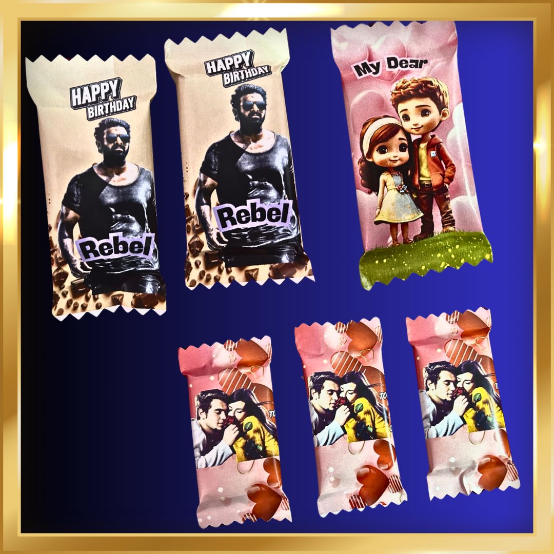 Customized Name & Photo Chocolates