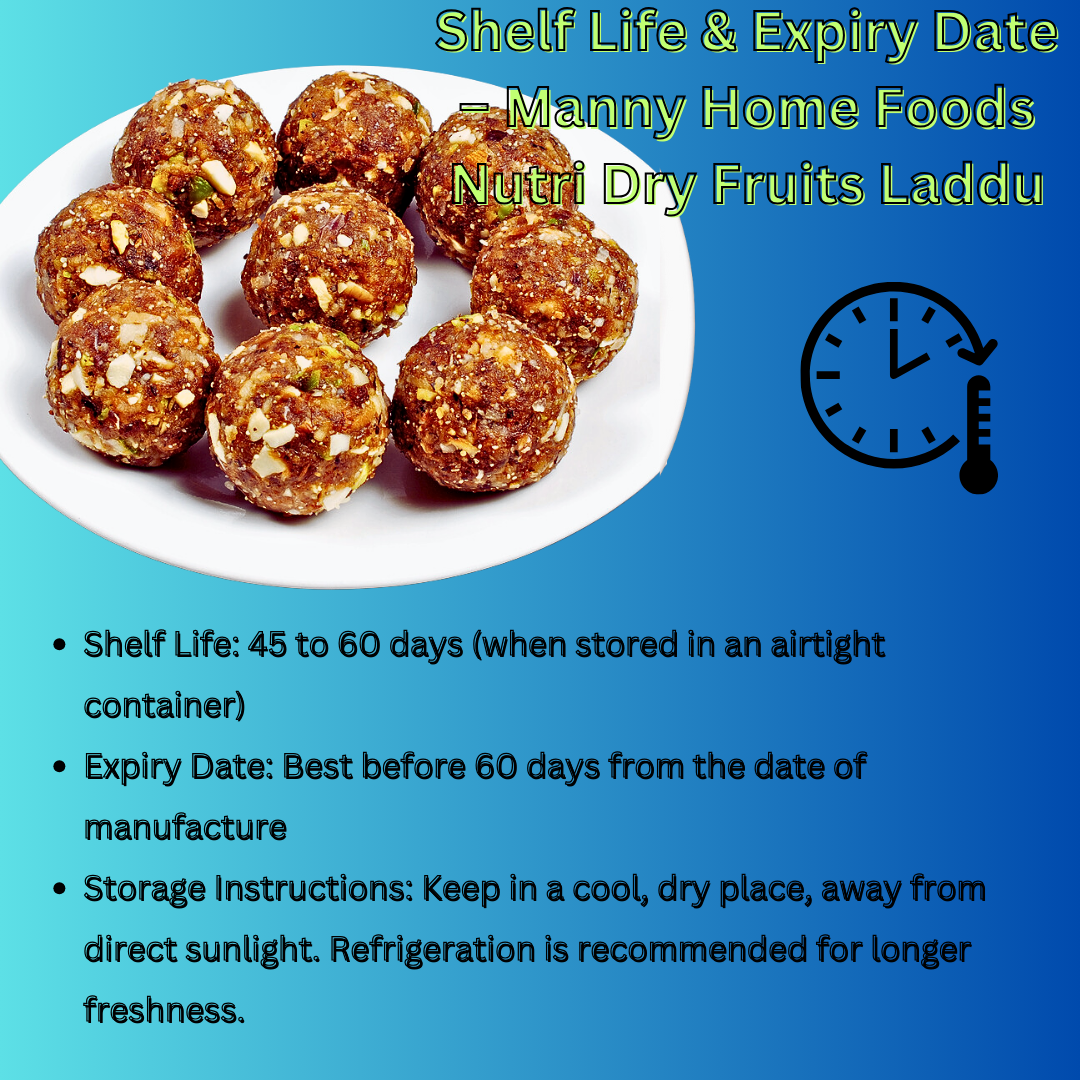 Nutri Health Dry Fruit Laddu | Home Made