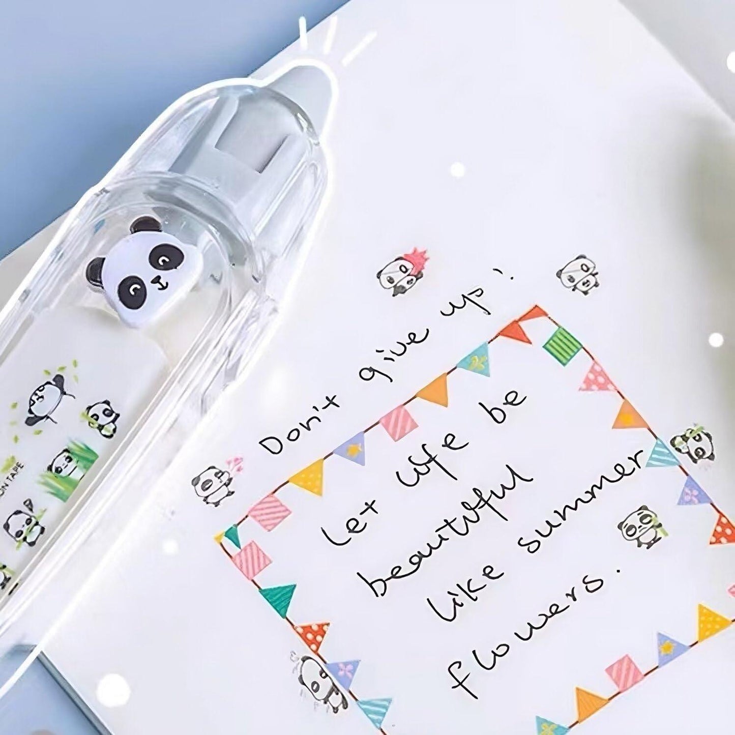 Decoration Tape Cute Novelty Sticker Pen Machine Pack of 2